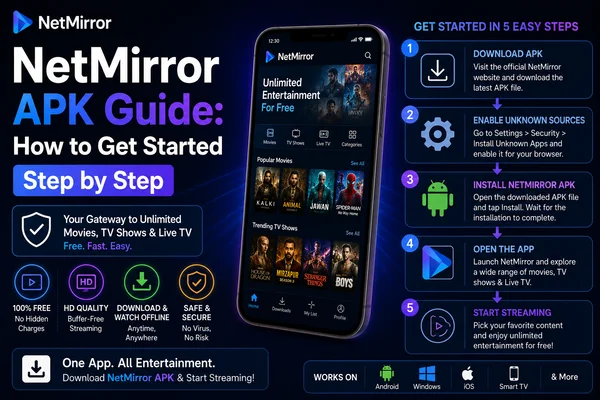 NetMirror APK Guide: How to Get Started Step by Step