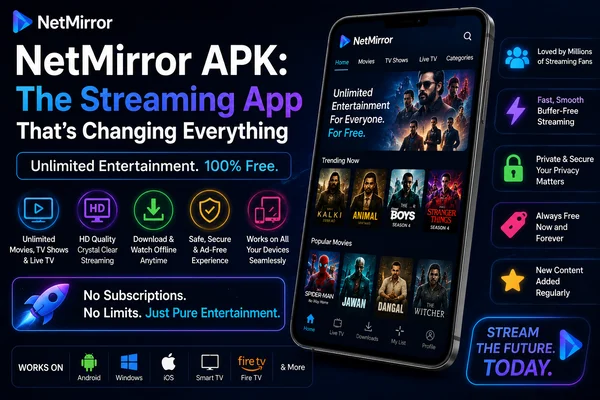 NetMirror APK: The Streaming App That’s Changing Everything